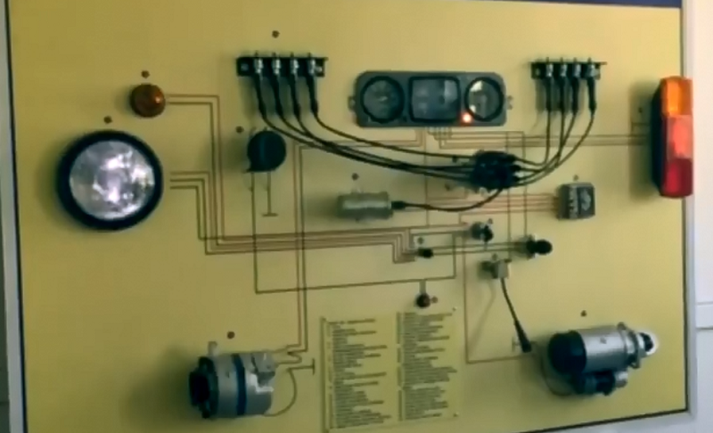 электрооборудование грузового автомобиля